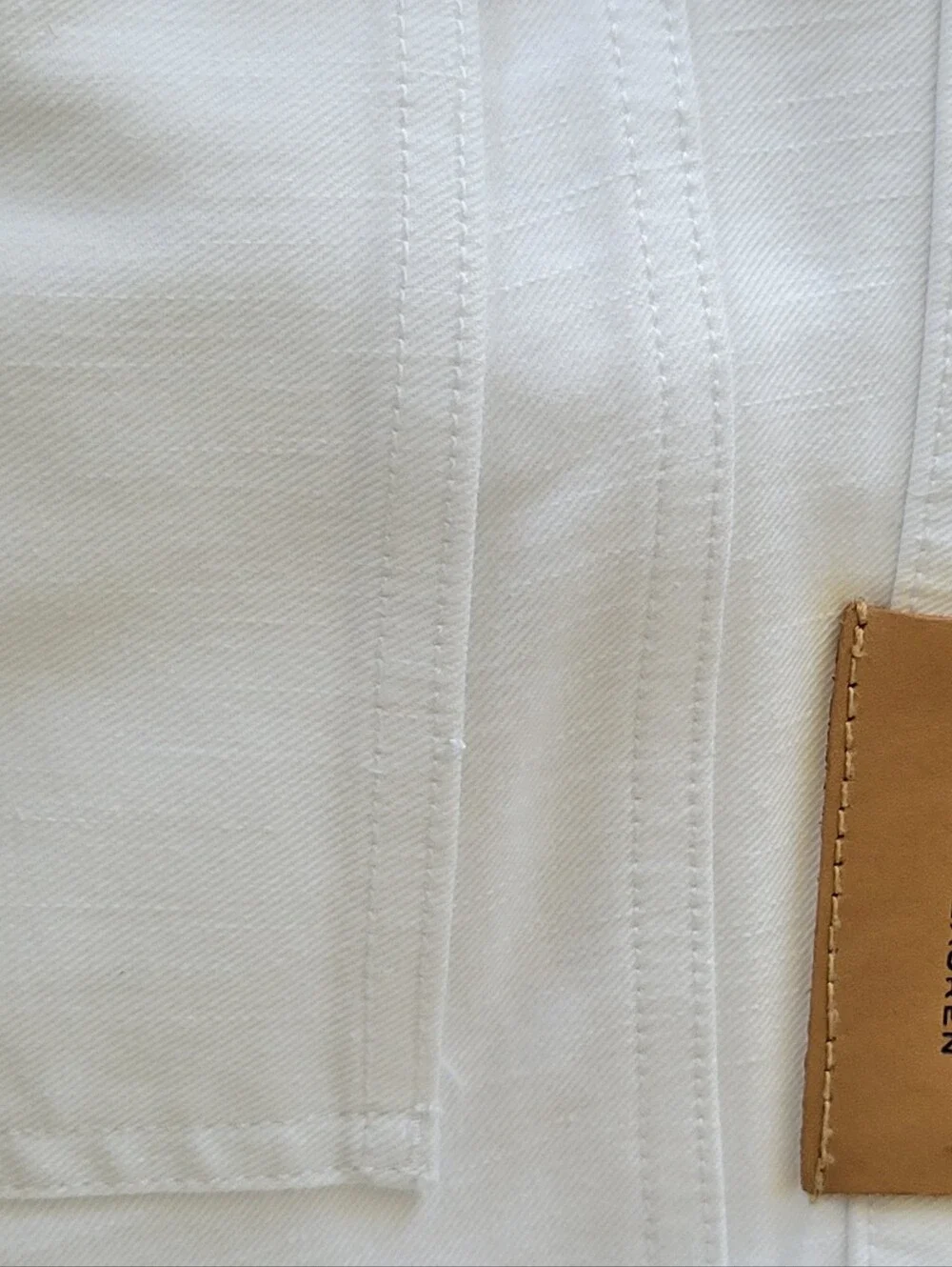LAUREN Ralph Lauren White Modern Straight Jeans Size 14